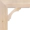 Ekena Millwork Olympic Block Smooth Bracket, Douglas Fir, 5 1/2"W x 22"D x 22"H BKT06X22X22OLY05SDF - alternate 4